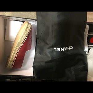 CHANEL Lambskin CC Espadrilles